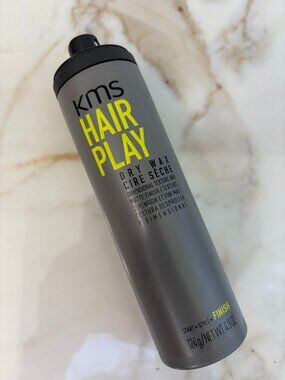 NEW! KMS HAIR PLAY DRY WAX 4.3oz DIMENSIONAL TEXTURE AND MATTE FINISH